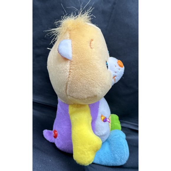 Vintage Care Bears Work of Heart Bear Plush Rainbow Hearts Paint Palette - Picture 11 of 11